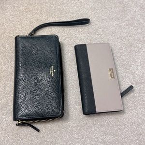 Set of 2 Kate Spade wallets